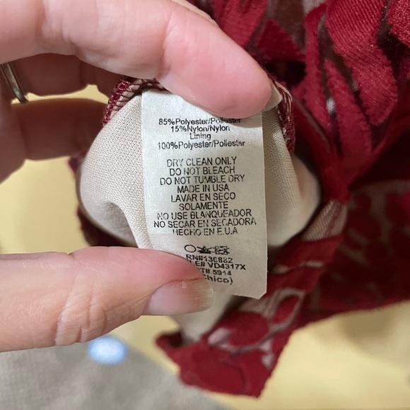 NWT Charlotte Russe Red Lace Overlay Mini Dress - Picture 4 of 5